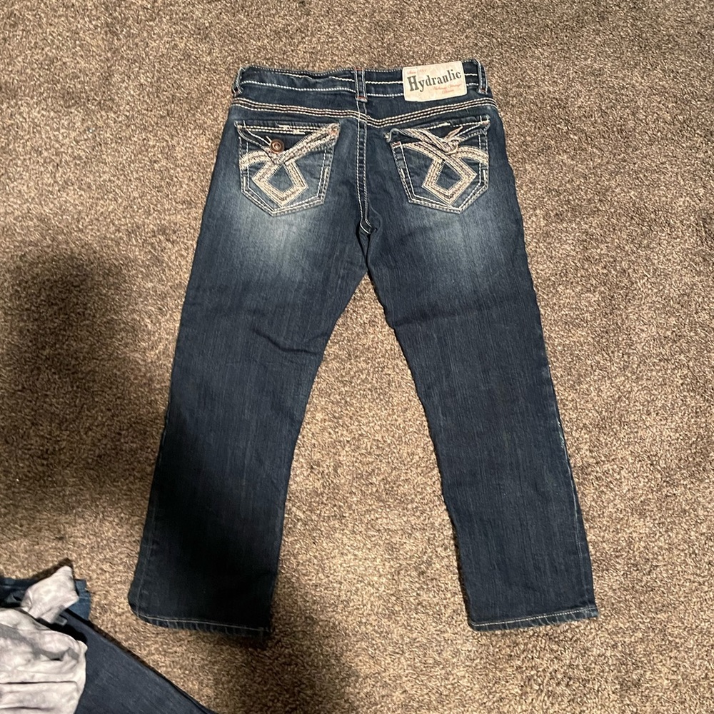 Hydraulic brand women’s jean capris